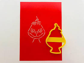 3D-формочки-вирубки для пряників "Гринч 2"