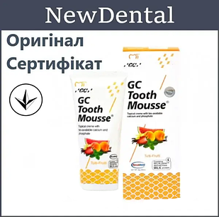 Тус Мус Туті Фрути. Тусмус, Тус Мкс Туті фруті(Tooth Mousse) Гель для відновлення Емалі