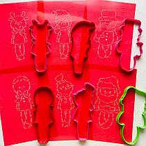 3D-формочки-вирубки для пряників "Набір тільда"