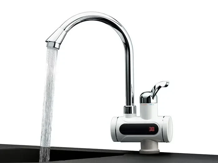 Проточний кран водонагрівач бойлер з екраном Heating Faucet FT-003 (Нижнє підключення)
