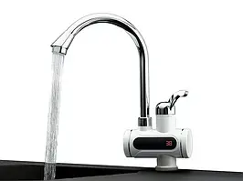 Проточний кран водонагрівач бойлер з екраном Heating Faucet FT-003 (Нижнє підключення)
