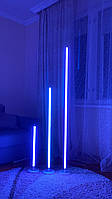 Підлоговий Кутовий LED торшер 2м Milight лед лампа нічник RGB підсвічування два види керування + пульт керування
