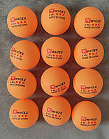 Мячики для настольного тенниса 24 шт. тренировочные ABS 40+ мм три зведы ITTF оранжевые