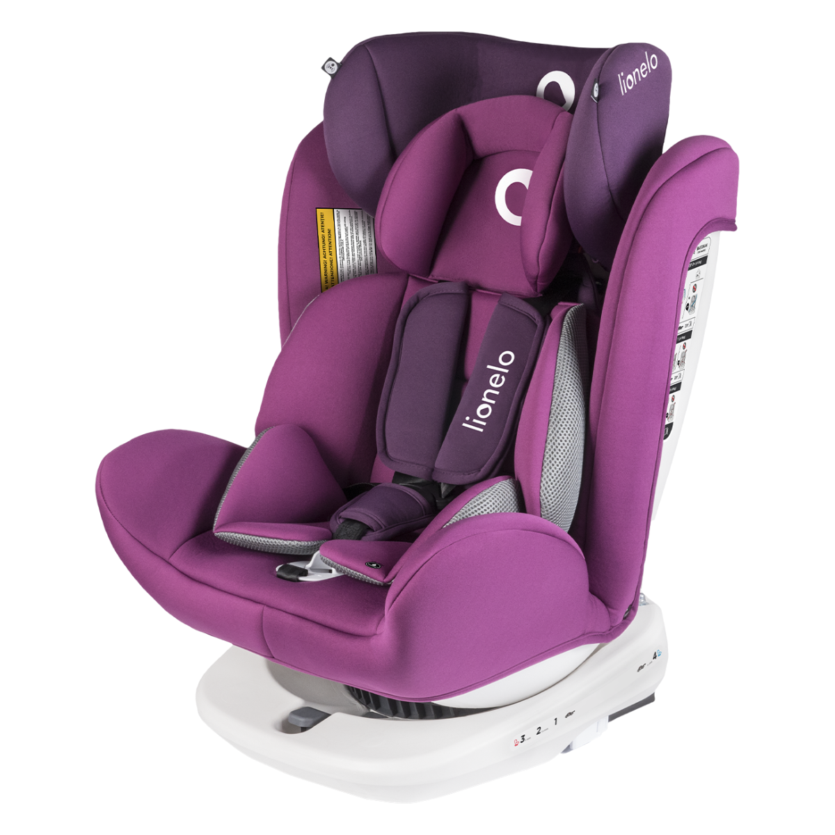 Автокресло Lionelo Bastiaan (0-36 kg) - Violet
