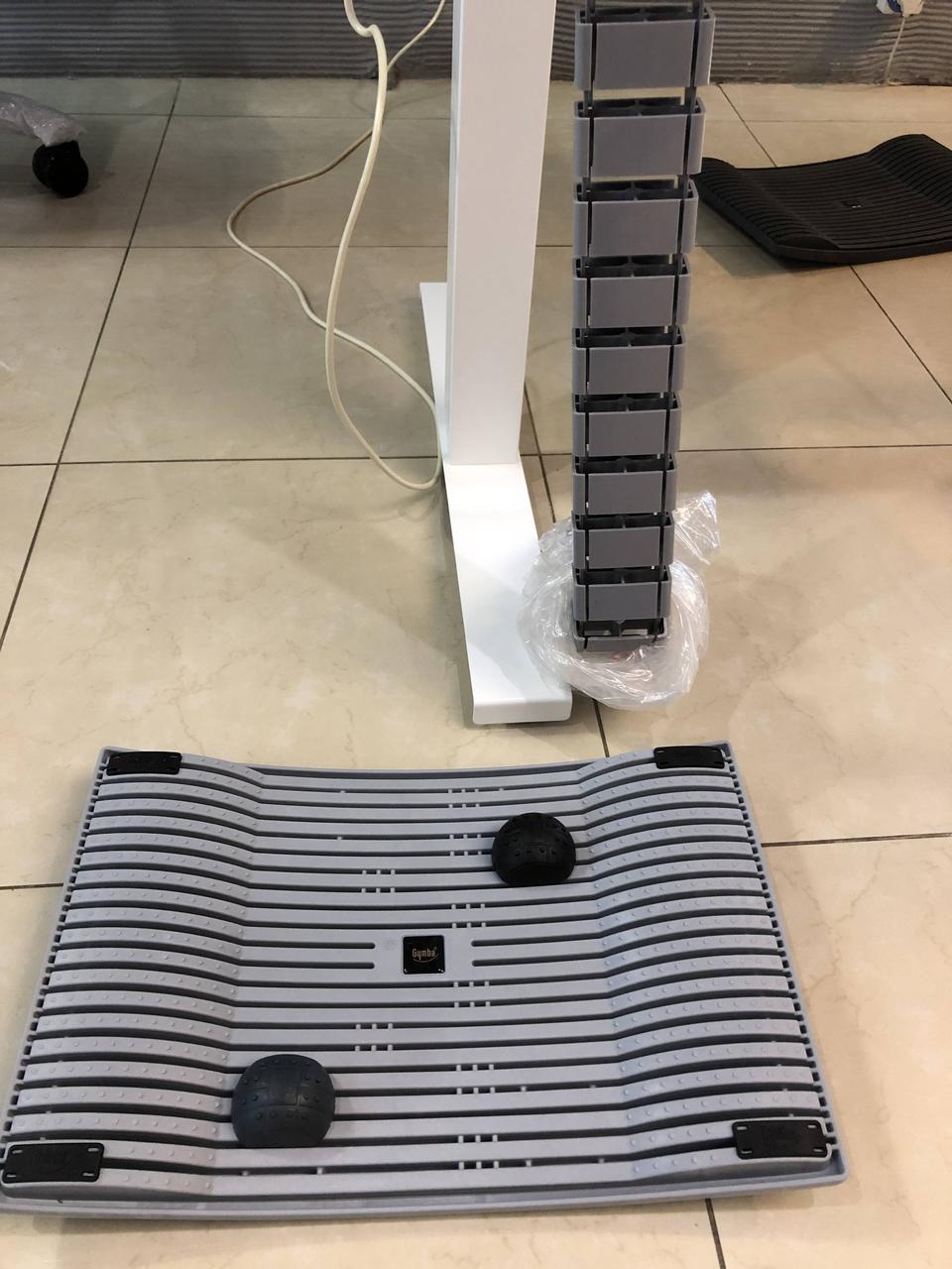 GYMBA - Дошка для активного стояння (Made in Finland) (Дошка балансувальна, колір сірий), фото 1