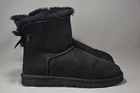 Ugg Australia Mini Bailey Bow II черевики уггі жіночі зимові на хутрі цигейці овчині. Оригінал. 40 р./26 см.