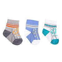 Шкарпетки дитячі для хлопчика Gabbi NSM-52 демісезонні на зріст 10-12 (в упаковці 6 штук) (90052)
