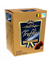 Цукерки шоколадні трюфель Класичні Maitre Truffout Fancy Truffles Classic, 200 г