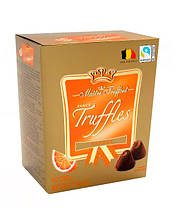 Цукерки шоколадні трюфель зі смаком апельсину Maitre Truffout Fancy Truffles Orange, 200 г