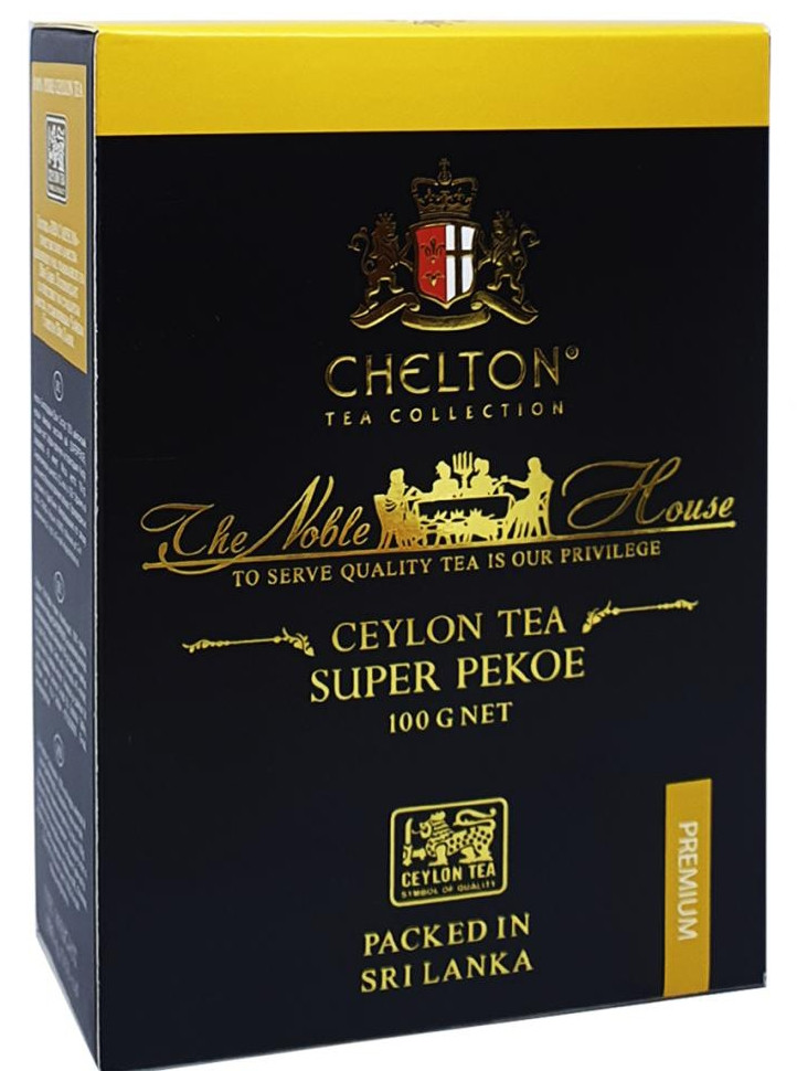 Чай чорний Super PEKOE Chelton Шляхетний будинок 100 г