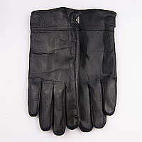 Мужские кожаные зимние перчатки с овчиной (арт. M24-1)