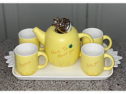 💚Порцеляновий чайний сервіз 6 предметів