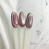 ГЕЛЬ-ЛАК KOMILFO 9D CAT’S EYE NUDE 002 (РОЖЕВИЙ, МАГНІТНИЙ), 8 МЛ, фото 3