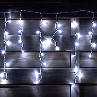 Гирлянда светодиодная бахрома Novogod'ko 84 LED холодный белый 2 1*0 7 м 8 реж. конн (973769)