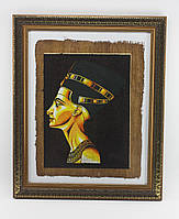 Картина портрет Нефертити (папирус)