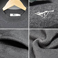 Термобілизна чоловіча Septwolves 08071 Gray 3XL однотонна утеплена з довгими рукавами та штанами шт., фото 5