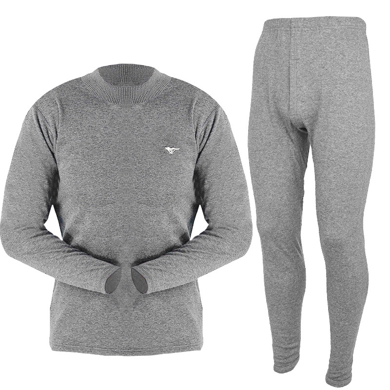 Термобілизна чоловіча Septwolves 08071 Light Gray L однотонна з хутряною підкладкою осінь-зима шт.