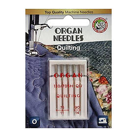 Голки для квілтингу Organ H-QU Quilting No75-90