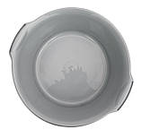 Таз пластиковий харчовий 10 літрів круглий металік Ø 39.5 см h=14 см (ПолімерАгро), фото 2