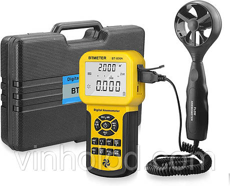 Анемометр BTMETER BT-856A Pro CFM, фото 2