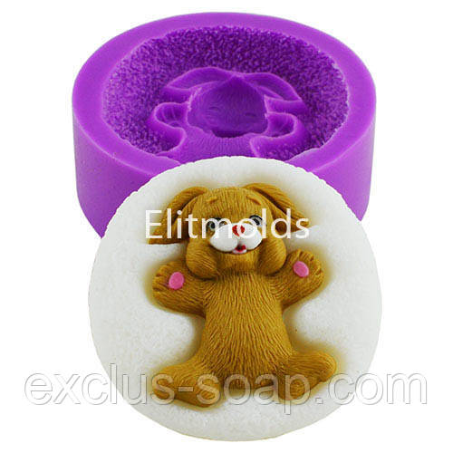 Зайчик у снігу 3D, фото 1