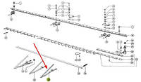 Стеблеподъемник (626299.1/610290.2), Claas>Meg.218/208/204/203/118/108, Dom.118/108, Com.228/116 610272.3