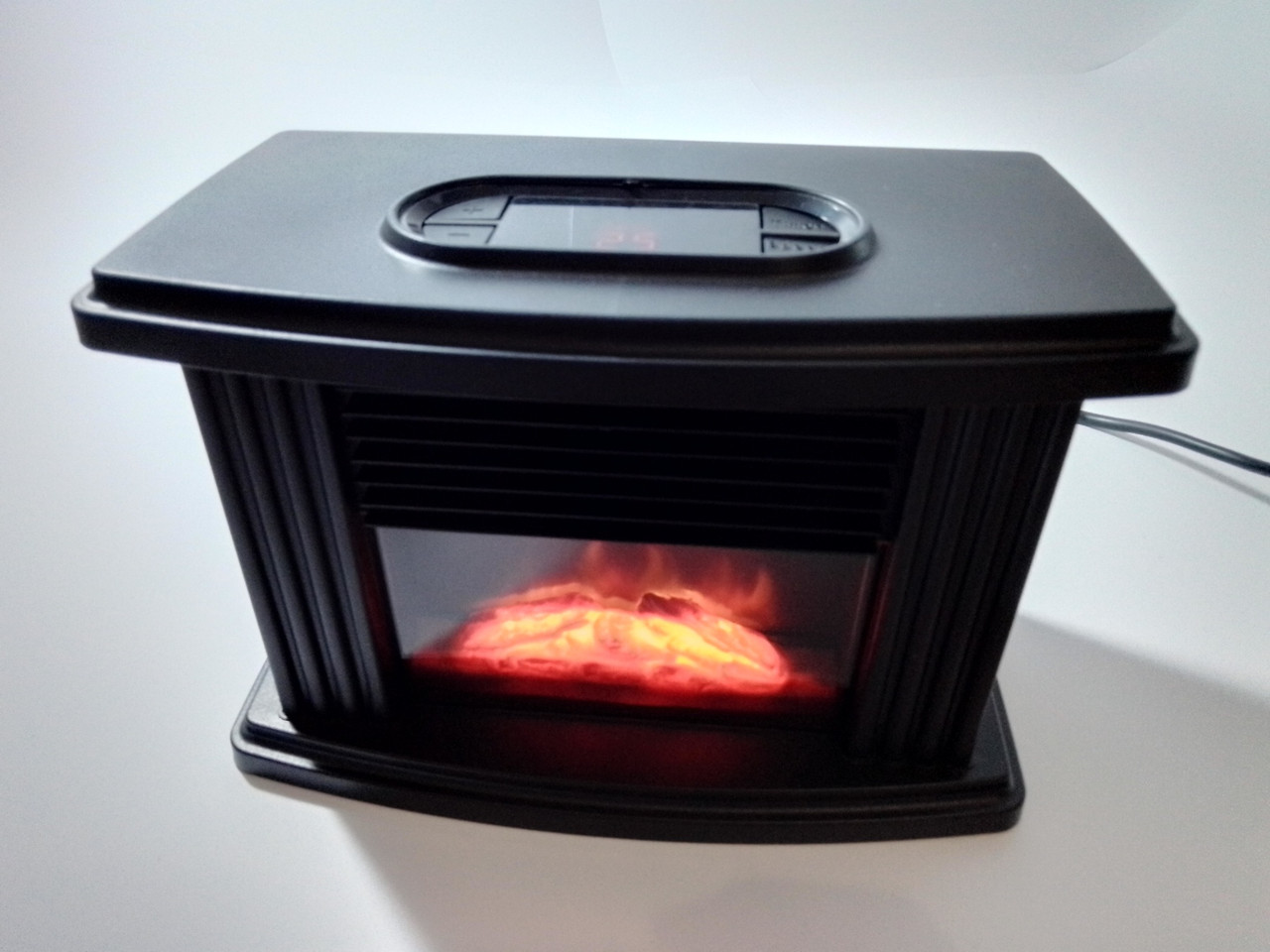 Настільний міні нагрівач FLAME-HEATER камін із пультом 1000 Вт