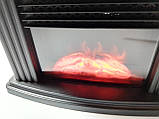 Настільний міні нагрівач FLAME-HEATER камін із пультом 1000 Вт, фото 4