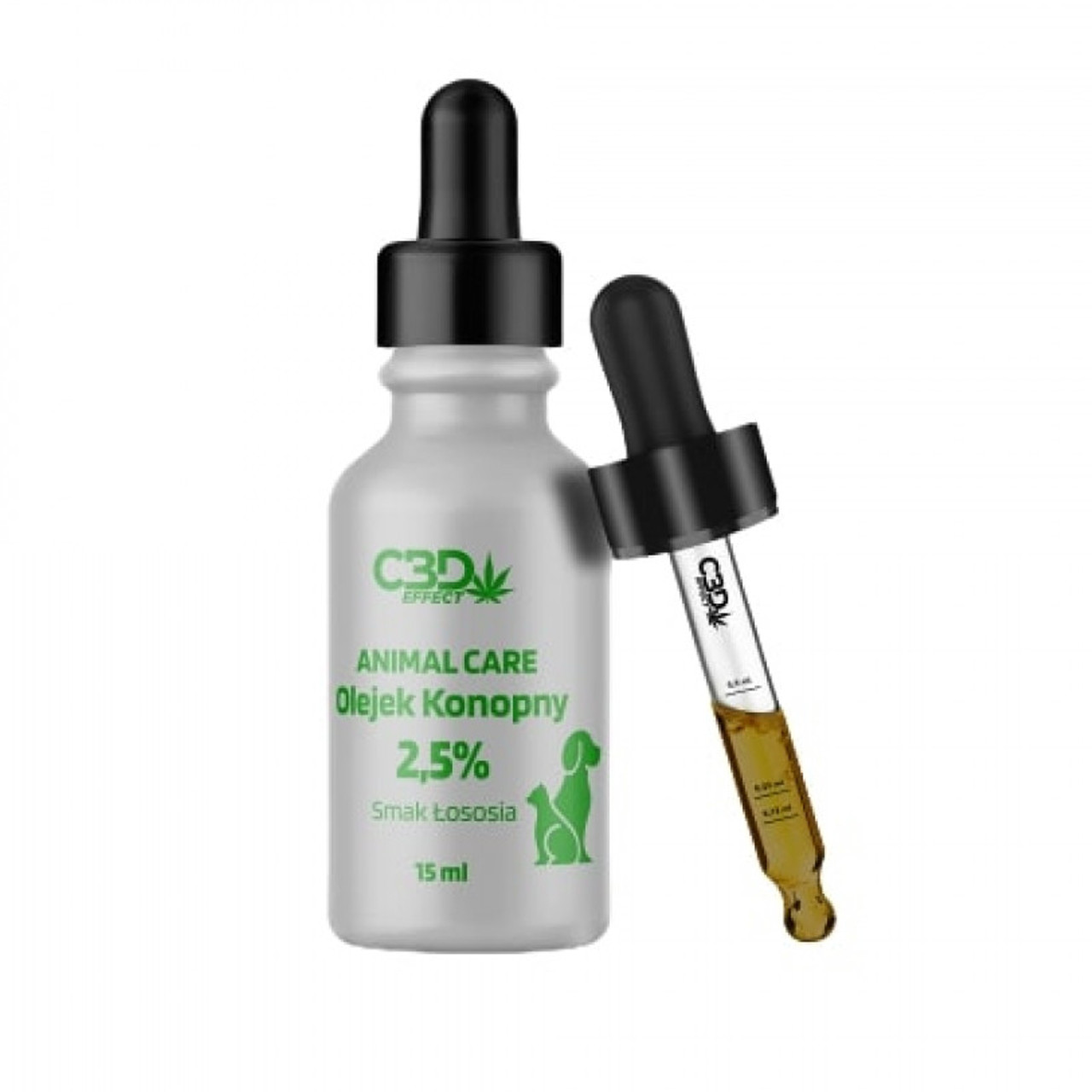CBD Effect КБД олія для тварин 2,5% Full Spectrum 15 мл.