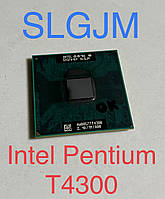 Б/У Процесор для ноутбука Intel Pentium T4300, SLGJM