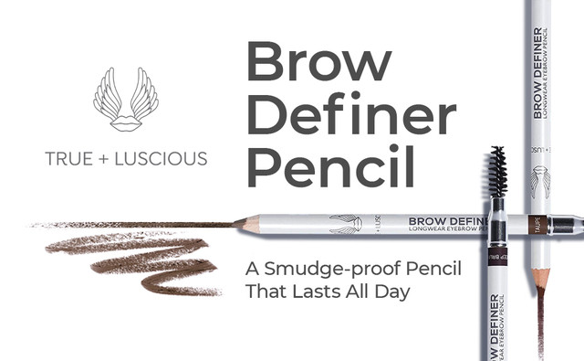  True + Luscious Brow Definer Pencil Taupe