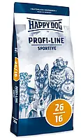 Корм для собак Хепі Дог Профі Лайн Happy Dog Profi Line Sportive 26/16 20 кг