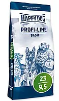 Корм для собак Хэппи Дог Профи Лайн Happy Dog Profi Line Basic 23/9,5 20 кг