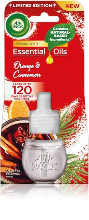 Запаска для електричного освіжувача повітря Air Wick Magic Winter Orange&Cinnamon, фото 1