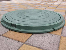 Люк полімерний 1,8 т зелений