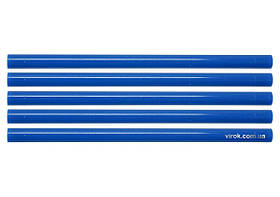 Стержні клейові YATO Ø=11,2 х 200 мм.  сині .уп. 5 шт. [40]