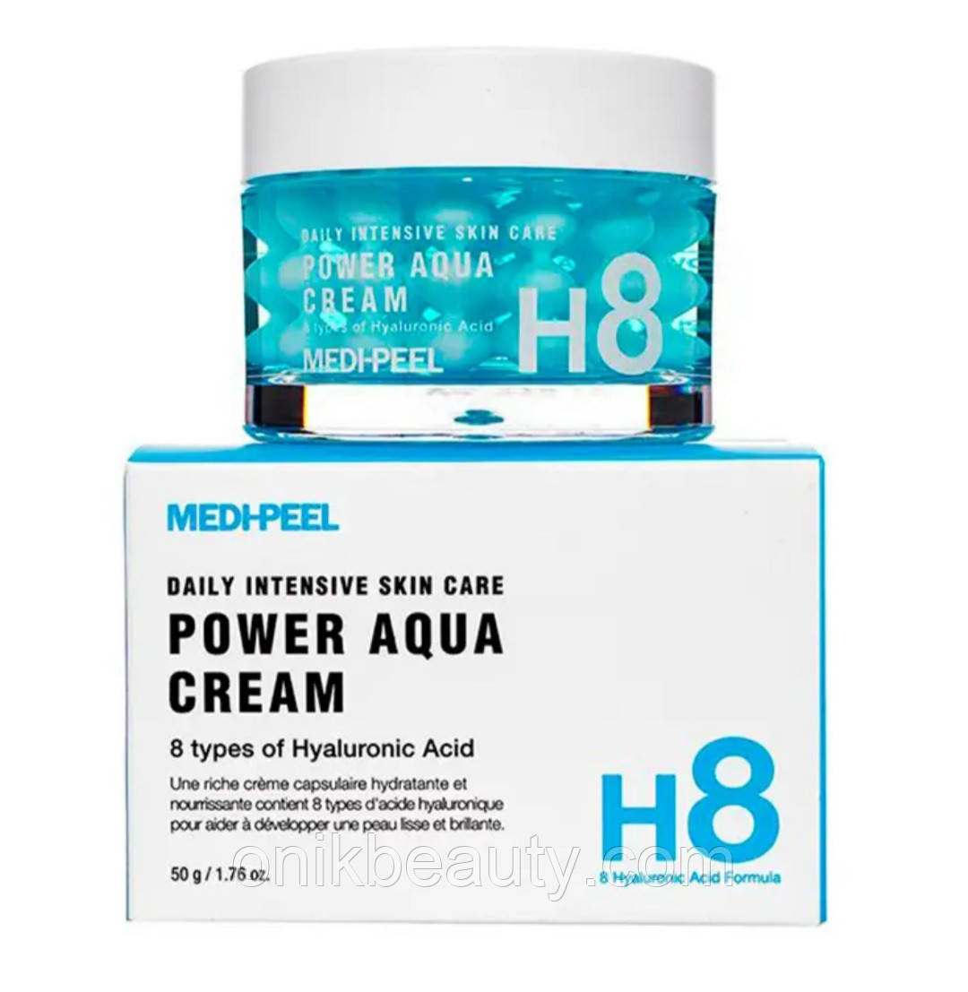 Medi-Peel Power Aqua Cream H8 интенсивно увлажняющий, 50 г (ID ...