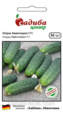 Насіння Огірок Авантюрист F1, 50 нас. СЦ