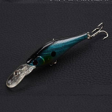 Воблер Viper Fishinglure 6,2 г 85 мм заглиблення 1,2-1,8 м синьо-сріблястий