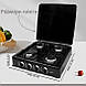 Плита газова настільна HOMELUX AOTE-6054 Gas Kochfeld Platte 4 Black, фото 3