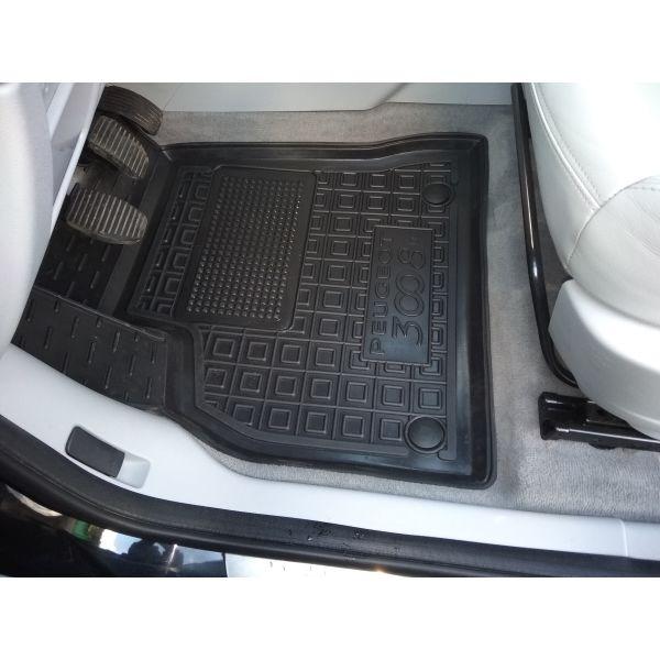 Гумові килимки в салон Peugeot 3008 2010-2016, фото 1