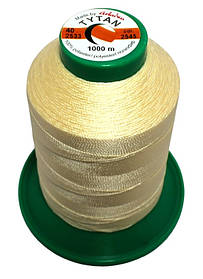 Нитка швейна із поліефірного шовку №20 2000м. «Титан» 2545 тілесна