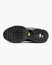 Чоловічі Кросівки Nike Air Max Tn Plus Black / Найк Аїр Макс ТН Чорні, фото 4