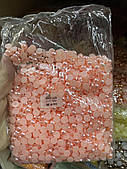 Напівперли 8 мм , персиково рожевий звичайний 250 грам