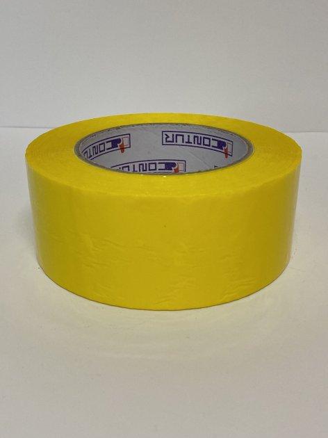 Набір клейкої стрічки Conture 48 мм х 150 м 45 мкр Жовтий 6 шт, фото 1