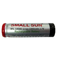 Аккумулятор 14500 Small Sun 1000mAh 4,2V Li-ion