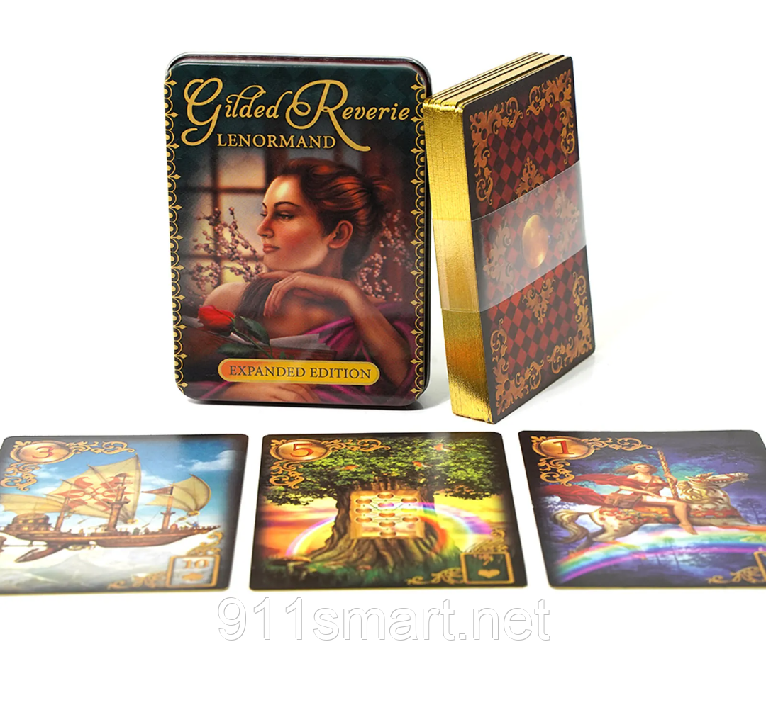 Карты, оракул Золотые мечты Ленорман (Gilded Reverie Lenorman ...