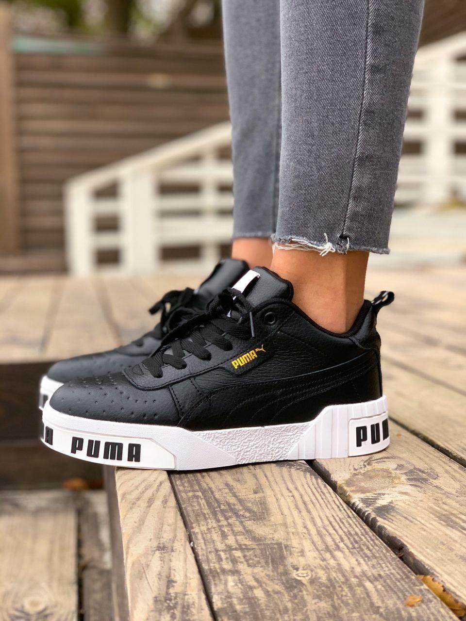 Puma cali fashion clearance black