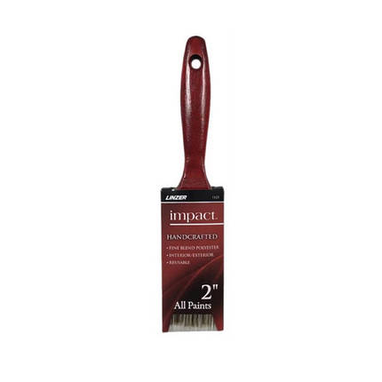 Пензель LINZER IMPACT ROLYESTER Varnish 2", поліестер, з прямим зрізом, фото 1