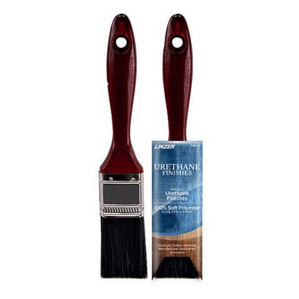 Пензель LINZER URETHANE FINISHES BRUSH 1,5", поліестер, прямий зріз, фото 1